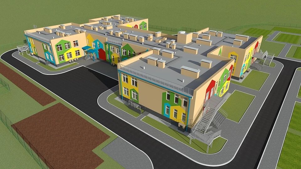 В Волгограде активно ведется строительство новых детских садов